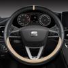 For Seat Leon Cupra R Leon ST Cupra Leon ST Cupra Ateca Cupra Ateca FR Car Steering Wheel Cover PU Leather Auto Accessories