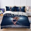 Singer Shakira Music Duvet Cover Set Home Style Bedding Soft Laundry Cotton Bed 2/3 Piece Set Four Seasons Student Dormitory