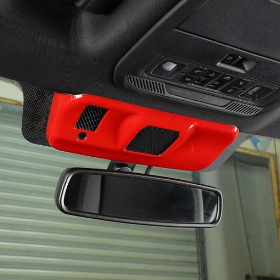 Red Rearview Mirror Bracket Panel Cover Trim For Ford F150 - Accessories
