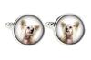Chinese Crested Dog, Puff - Cufflinks, a Shirt Accessory, a Shirt Pendant from the Brand