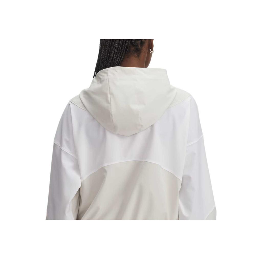 Under Armour Rival Woven Series Comfortable Fashionable Simple Versatile Waterproof Breathable Long Sleeve Jacket Women jackets 6004849-110