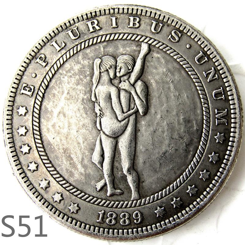 Funny Sexy Sex Make Love Lover Commemorative Coin Souvenir