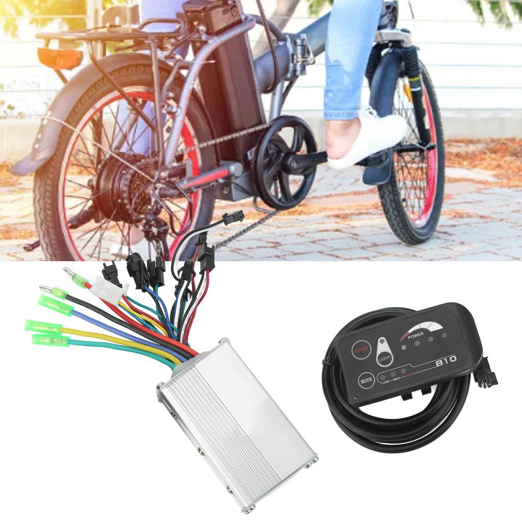 48V 250W 350W Electric Bike Brushless Controller Kit Motor Controller 810 LED Display Panel Set Bike Conversion Kit