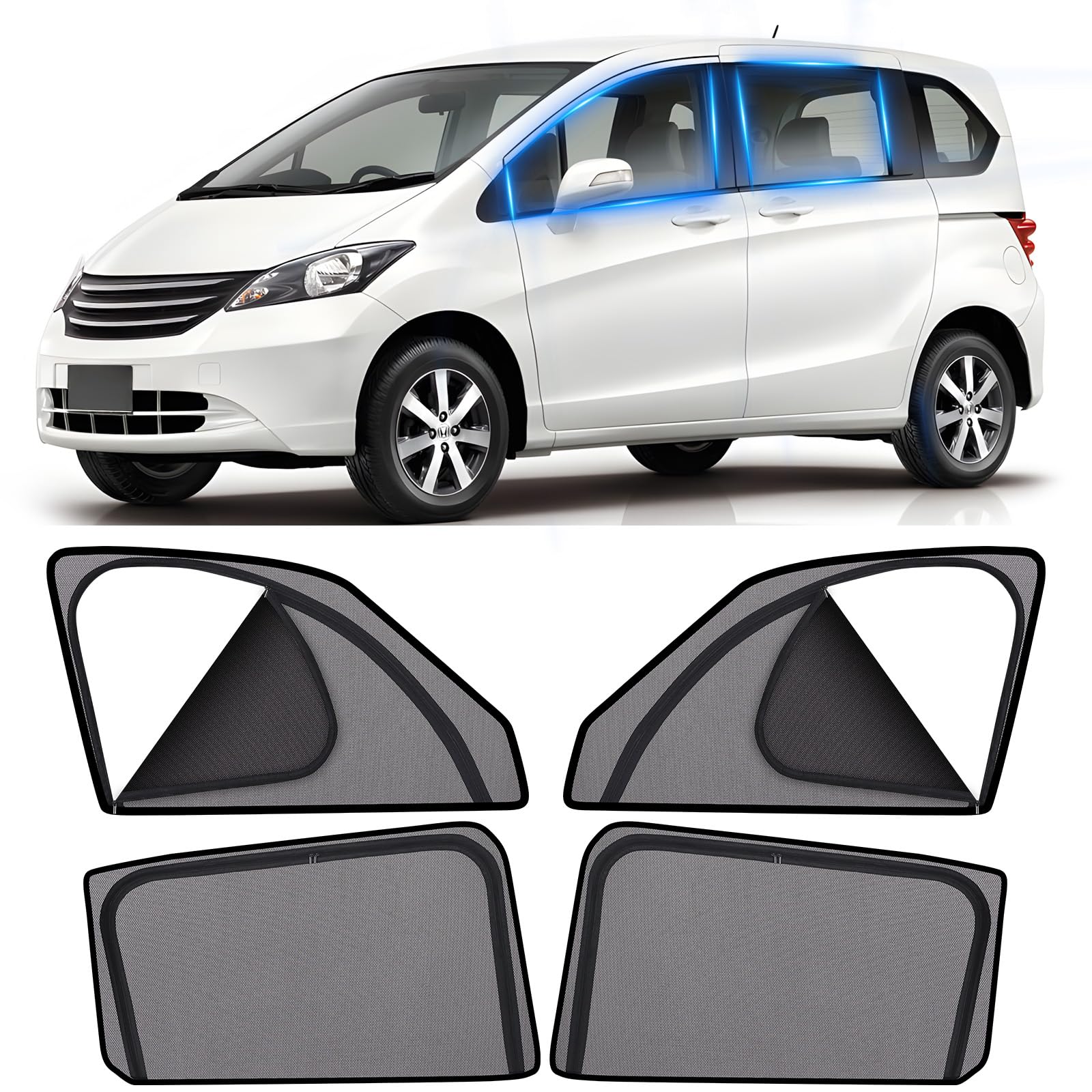 

ZATOOTO Типа Свободный эксклюзивный сетчатый магнитный боковой молнии УФ насекомое конфиденциальность легко хранить сумка GB-тип штора, тип, сетка от насекомых, экран, дизайн,