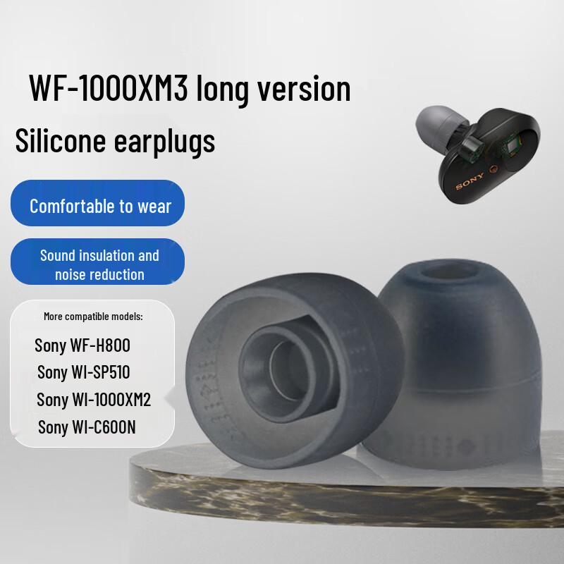 Masentek Silicone Earbud Tips for Sony WF-1000XM3 and More