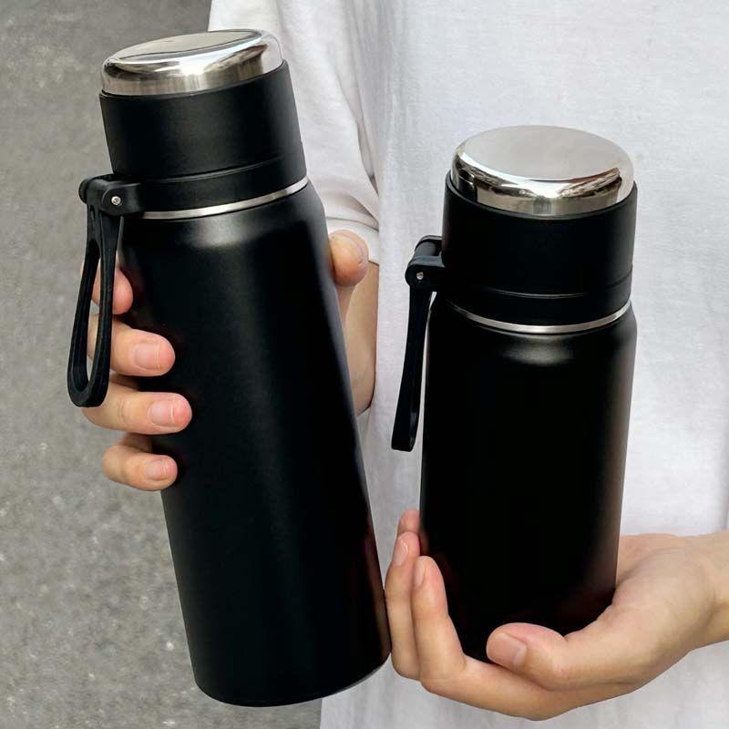 

Large Capacity Insulated Cup for Tea & Water Separation - Perfect for Home, School, or Work Cup Only