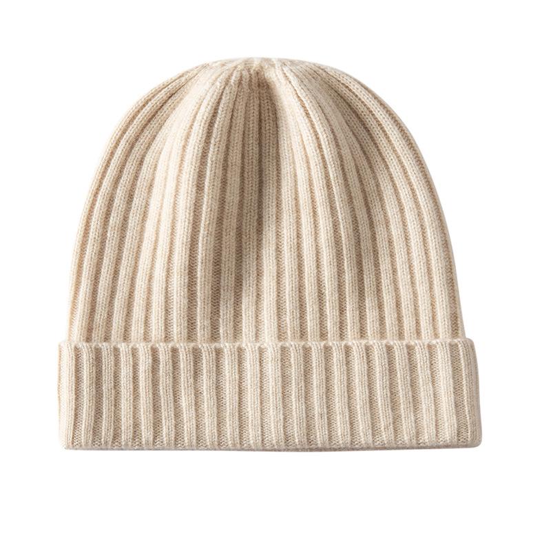 2024 Unisex Warm Cashmere Turban Hat - Fashionable & Versatile for Autumn/Winter