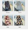 2025 Women's High-Waisted Satin Floral Midi Skirt - Summer A-Line Pencil Design