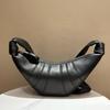 [High Version] Sheepskin, Newly Upgraded Leather Croissant Bag, Croissant Bag, Head Layer, Genuine Leather Shoulder Bag, Messenger Bag.