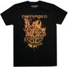 Disturbed Burning Belief Shirt S M L XL XXL T Shirt Metal Band Tshirt