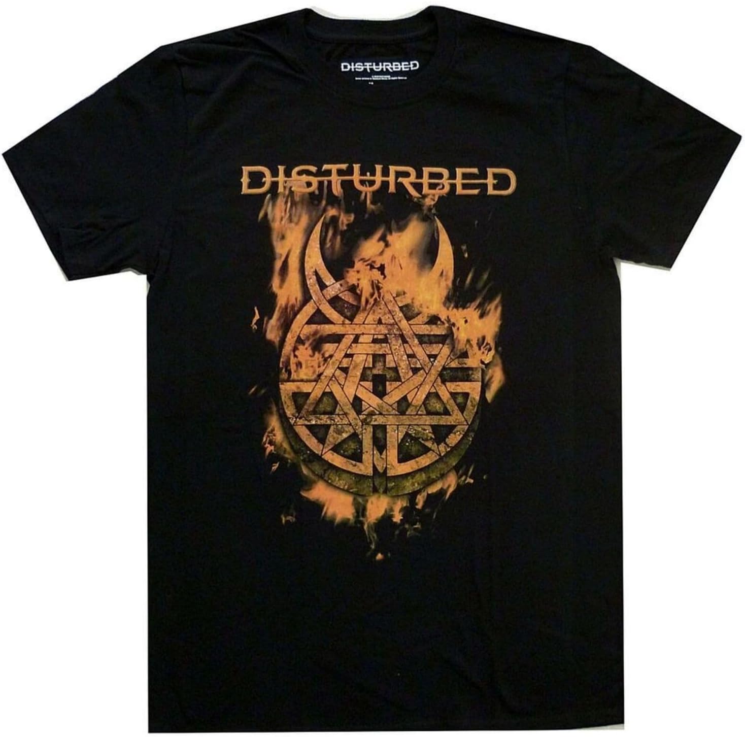 Disturbed Burning Belief Shirt S M L XL XXL T Shirt Metal Band Tshirt S