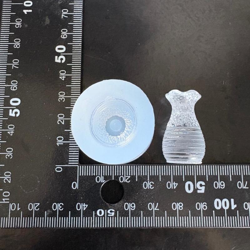 Silikon-Bastelform Perfekt zur Herstellung von Miniaturvasen Geeignet für Bastelprojekte Puppenhäuser Ornamente und Schmuck