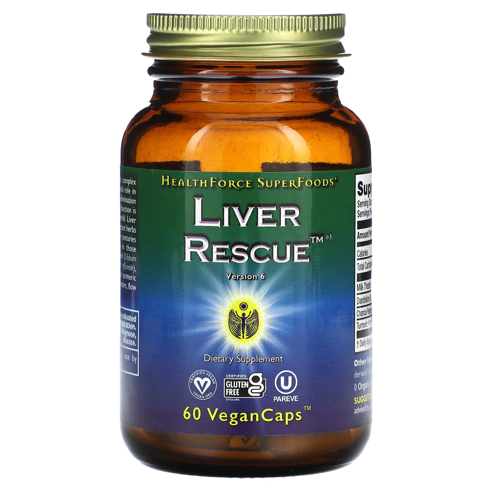 

Liver Rescue, Version 6, 60 Veggie Capsules