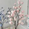 Lange Äste Laternenfrucht Äste Lebensechte Simulation Blumenast Gartenparty