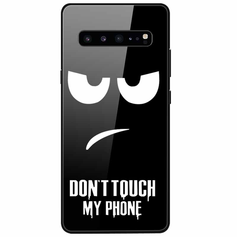 Tempered Glass Case For Samsung S10 / S 10 Plus / S10e Cover Luxury Hard Back Covers for Samsung Galaxy S10Plus S 10e Coque Cool