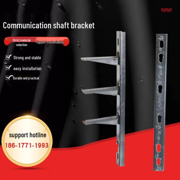 Hot-Dip Galvanized Cable Bracket for Communication, Power, and Tunnel Applications