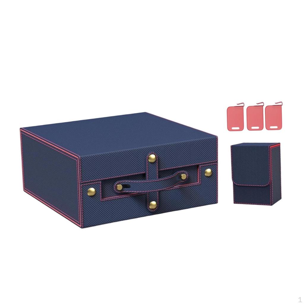 Card Storage Box Gathering Deck Organizer Holder for Baseball Cards