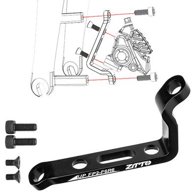 Bicycle Disc Brake Adaptor Post Mount To Flat Mount Front & Rear Disc Brake Caliper Mount Adapter PM To FM for 160 180mm Rotor