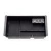 ABS Car Center Console Organizer Upgrading 4 Compartment Stylish Decorative Organizing Storage Tray Part Accessories
