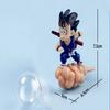 Nueva Figura de Dragon Ball Son Goku Acuario Colgante Tanque de Peces Flotante Decoración de Paisaje Bola Flotante Adorno Creativo Juguetes