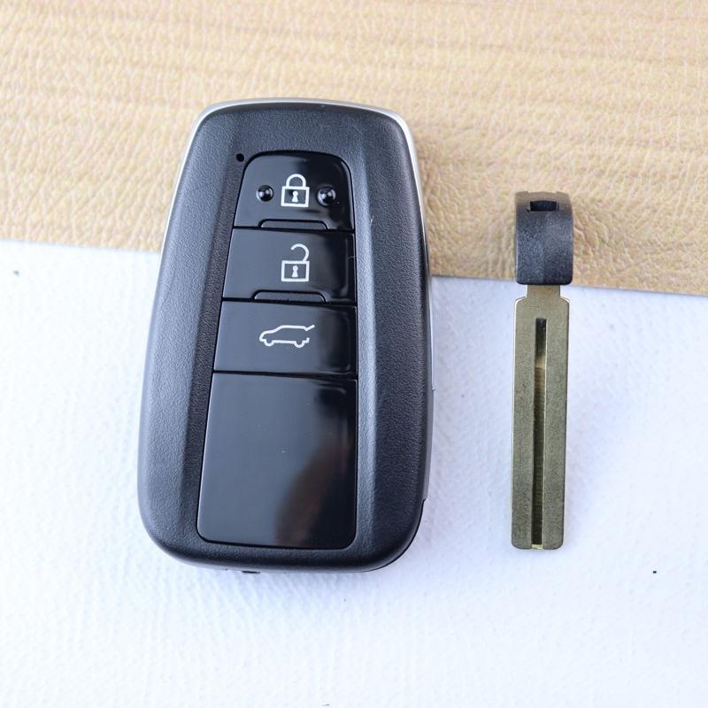 2 3 4 Buttons Car Key Fob Case Shell Housing For Toyota Camry Avalon C-Hr Prius Prado Corolla C-Hr Rav4 /Land Cruiser -