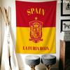 La Roja Wall Tapestry Aesthetic Wall Hanging Printed Fabric Blanket Decorative Tapestries for Bedroom Living Room Home Decor