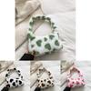 Chic 2023 Spring Plush Handbag For Women Fashionable Heart Design Casual Shoulder Bag