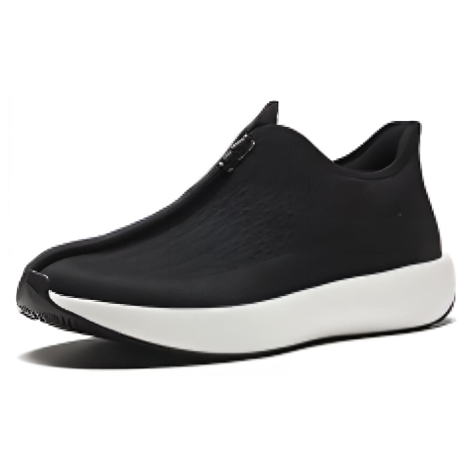 

New Anta Slip Resistant, Abrasion Resistant, Breathable Low Top Training Shoes Men s Black White 912417702-1 42.5