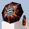 Ombrello Pieghevole Compatto Bayern Monaco con Stampa Mini 5 Pieghe 8 Stecche Antivento Impermeabile Leggero Portatile