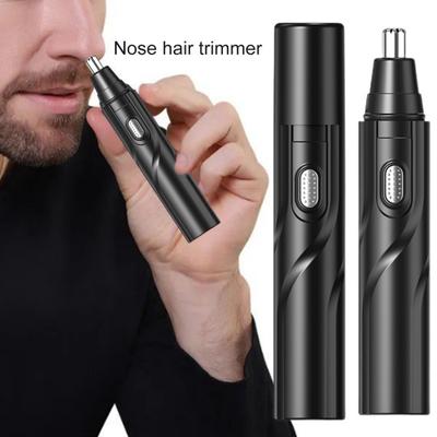 Nose Hair Trimmer Painless Washable Sharp Blade Quick Shaving 360 Degree Rotation Handheld Electric Nose Hair Scissor Daily Use