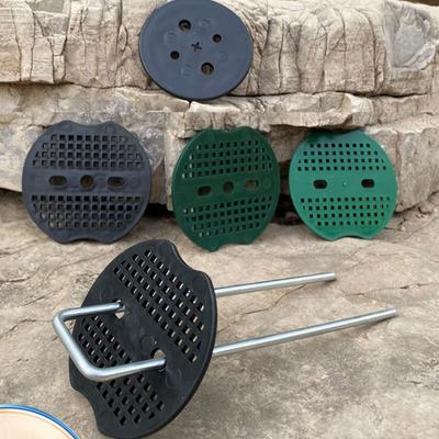 50/100 st Plastbrickor För U-formad Spik Trädgårdsklammer Pinnar Förankring Landskapsarkitektur Marktäckning Trädgård Gräsmatta Fästspikar