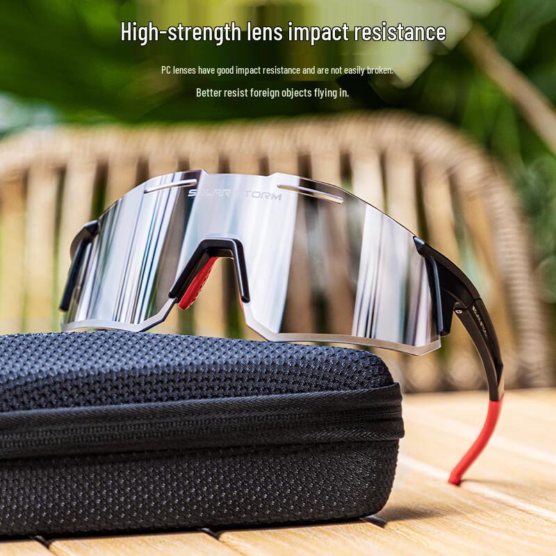 SolarStorm Photochromic Cycling Sunglasses