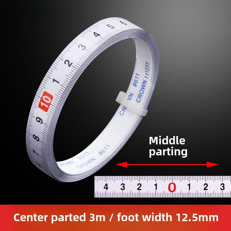 Self-Adhesive Metal Ruler Scale Sticker for Table Saws and Household Use