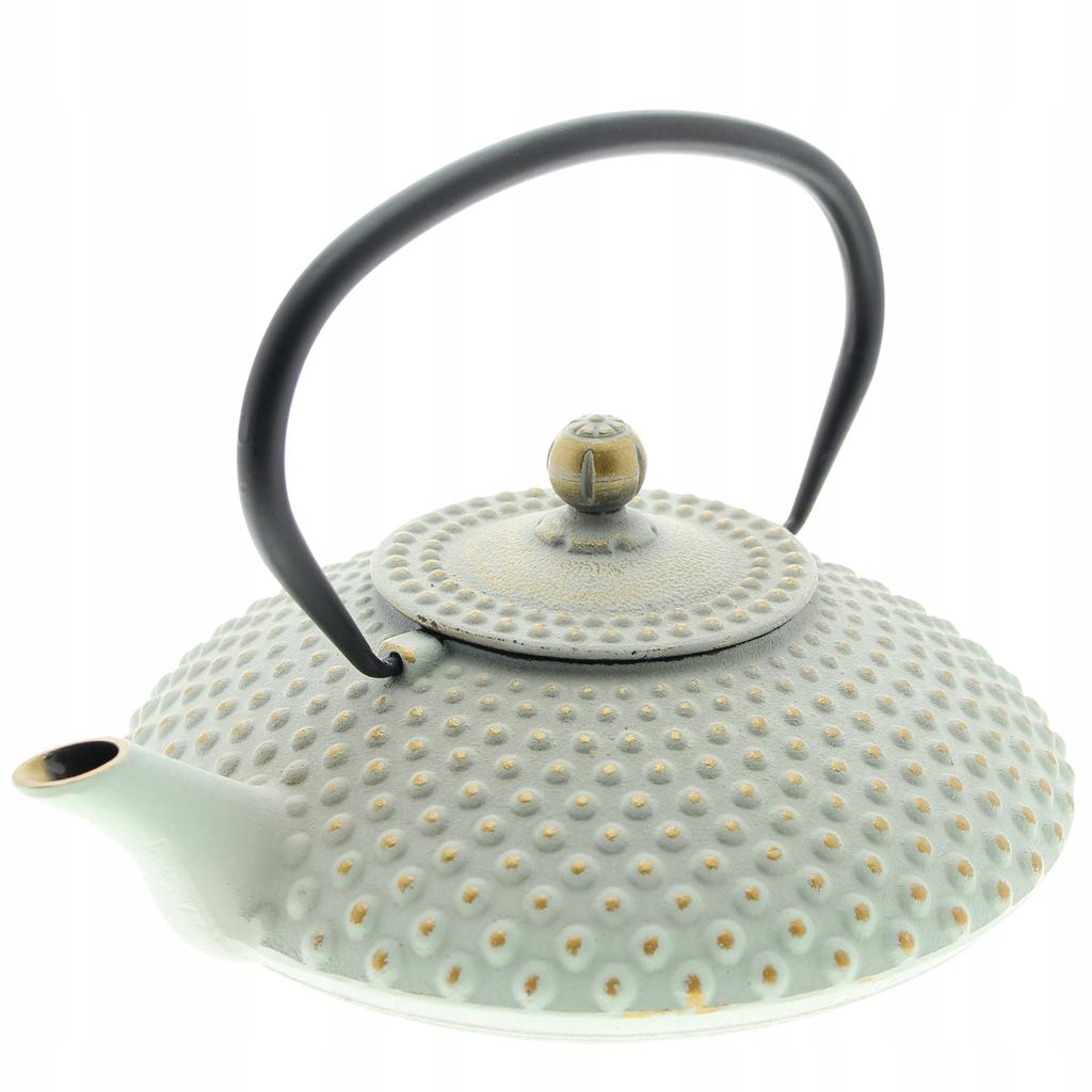 Cast Iron Kettle 1.25L Infuser With Strainer For Brewing Tea And Herbs