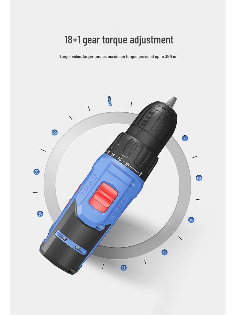 Dongcheng Cordless Brushless Lithium Hammer Drill & Electric Screwdriver