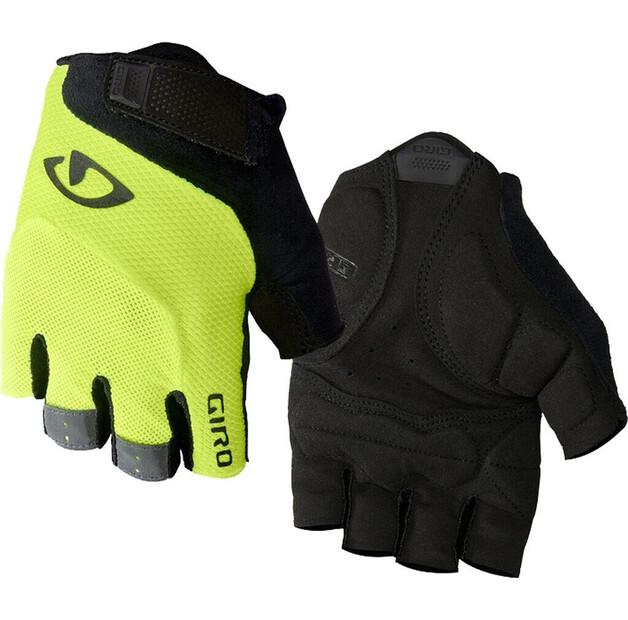 Велосипедные перчатки Giro Bravo Gel (жёлтый) S