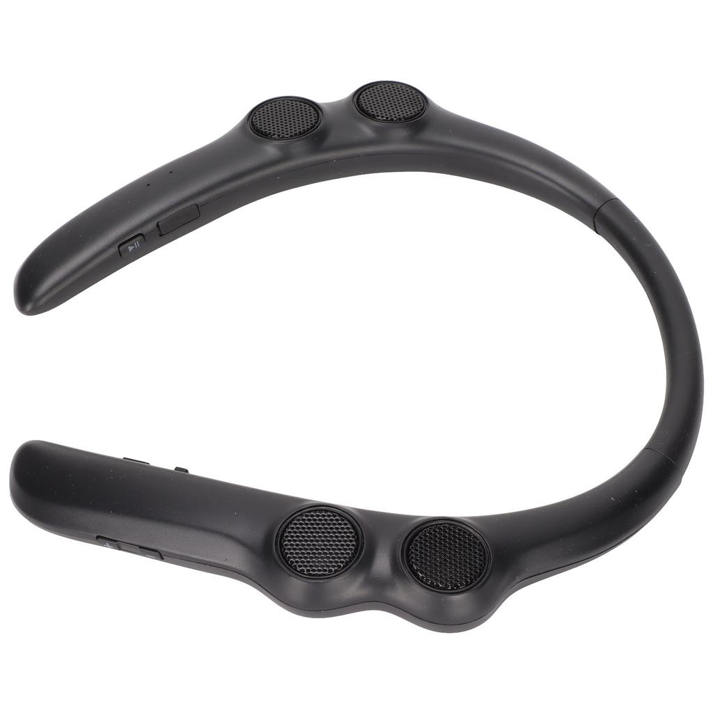 Wireless Neckband Headset IPX4 Waterproof Stereo Bluetooth 5.3 Neckband Headphones with Noise Cancelling Mic