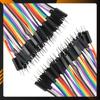 50pcs Jumper Wire Jumper Cables Plastic Colorful Male To Male 1P Breadboard Jumper Wire for Electronic Work Applications