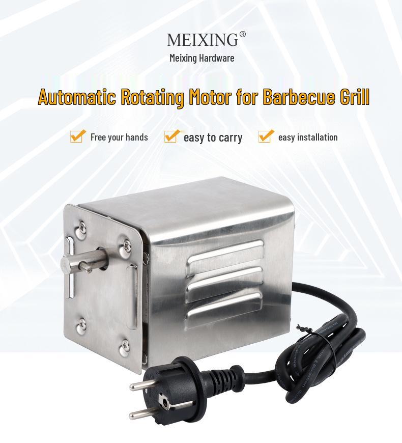 Automatický otočný motor na pečení jehněčího masa na grilu