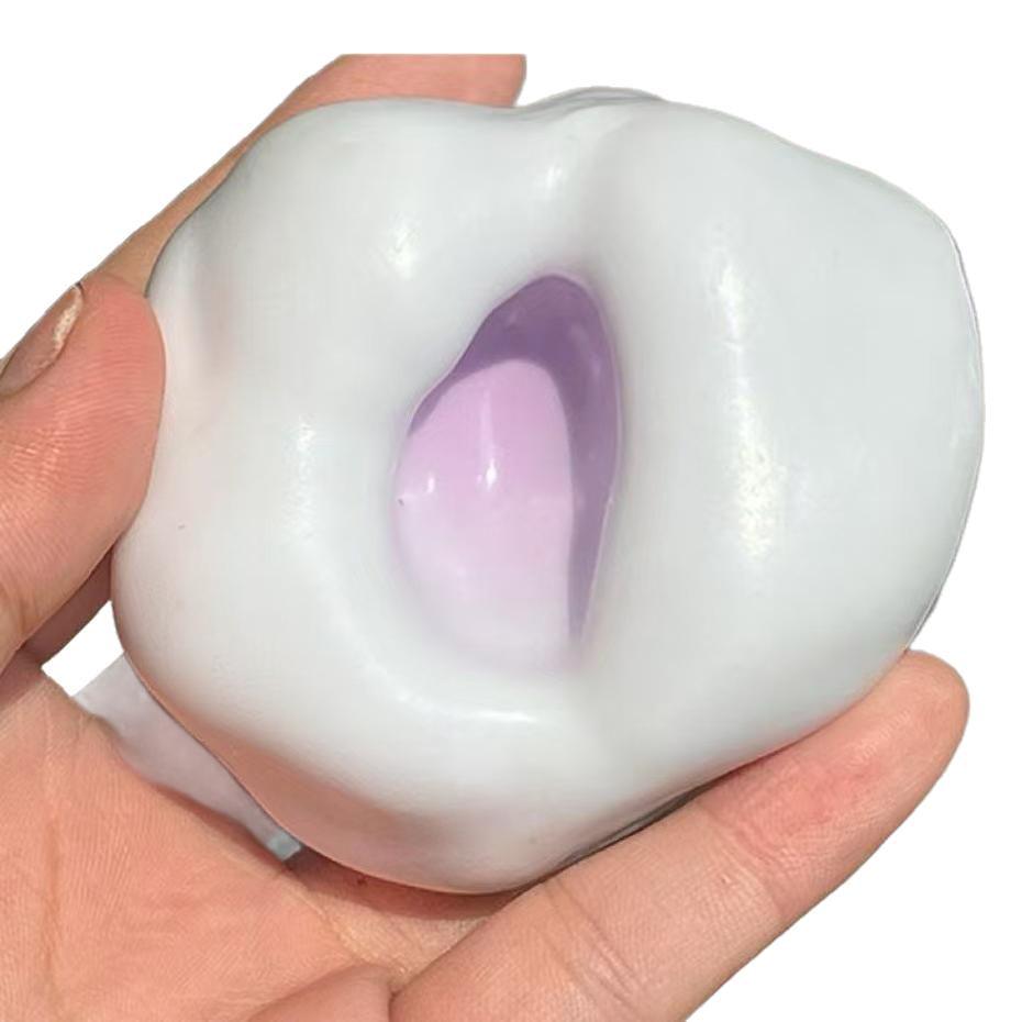 Handmade Glutinous Rice Squeeze Mochi Toy - Slow Rebound Finger Sensation