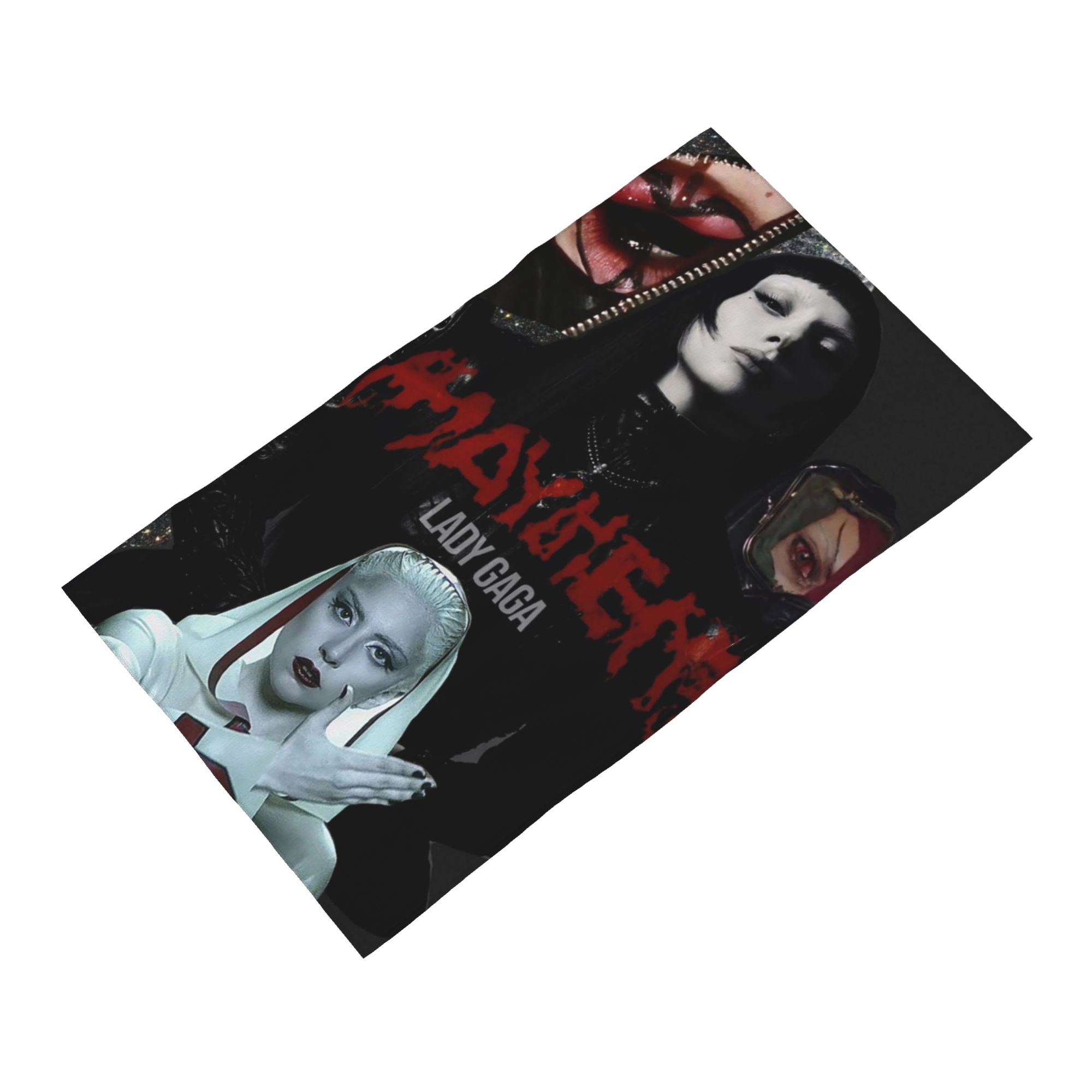 Ka Chen Muda White Lady Gaga Mayhem Album Soft Face Towel Quick Dry Pool Bath Cotton Towels Absorbent