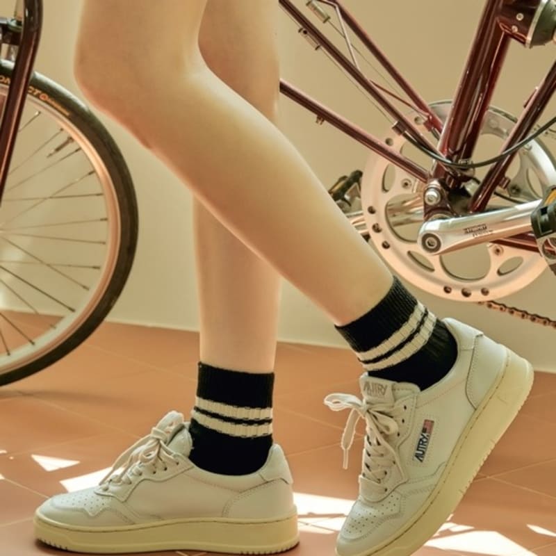 ENRICH Women's Heavyweight Quarter Socks - Black