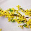 23.6" Faux Jasmine Artificial Flower Fake Silk Floral Branch Spray for Home Wedding Vase Filler Party Table Centerpiece