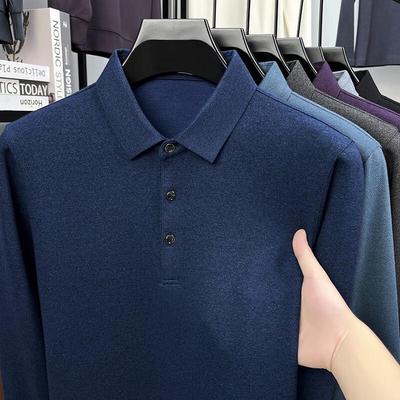 Firstview Langarm-Poloshirt für Herren