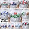 Rugby Kids Boys T-Shirts England Scotland Ireland Wales Africa Australia Zealand Argentina