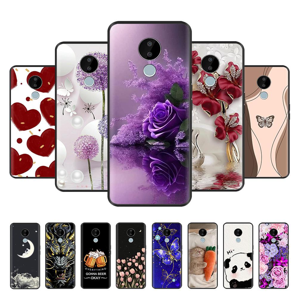 For Nokia C30 Case Phone Cover Funny Painted Silicone Soft Protector Cover For Nokia C30 C20 C10 Case NokiaC30 C 30 Bumper Funda