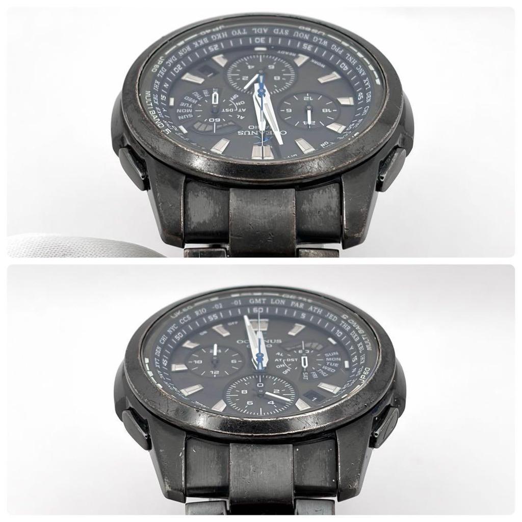 Used Operating Casio Oceanus OCW-M700 Radio Solar Titanium Condition Considered