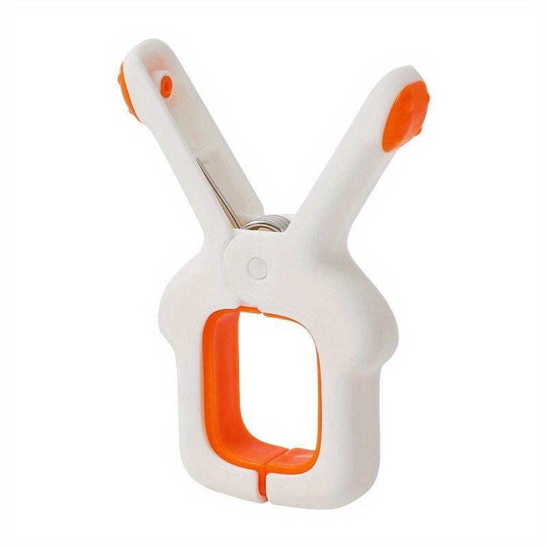 

1 шт. Не оставляющие следов ветрозащитные зажимы, зажимы для одежды, большие зажимы для одеял на открытом воздухе на балконе, большие пластиковые зажимы, зажим для пляжного полотенца белый