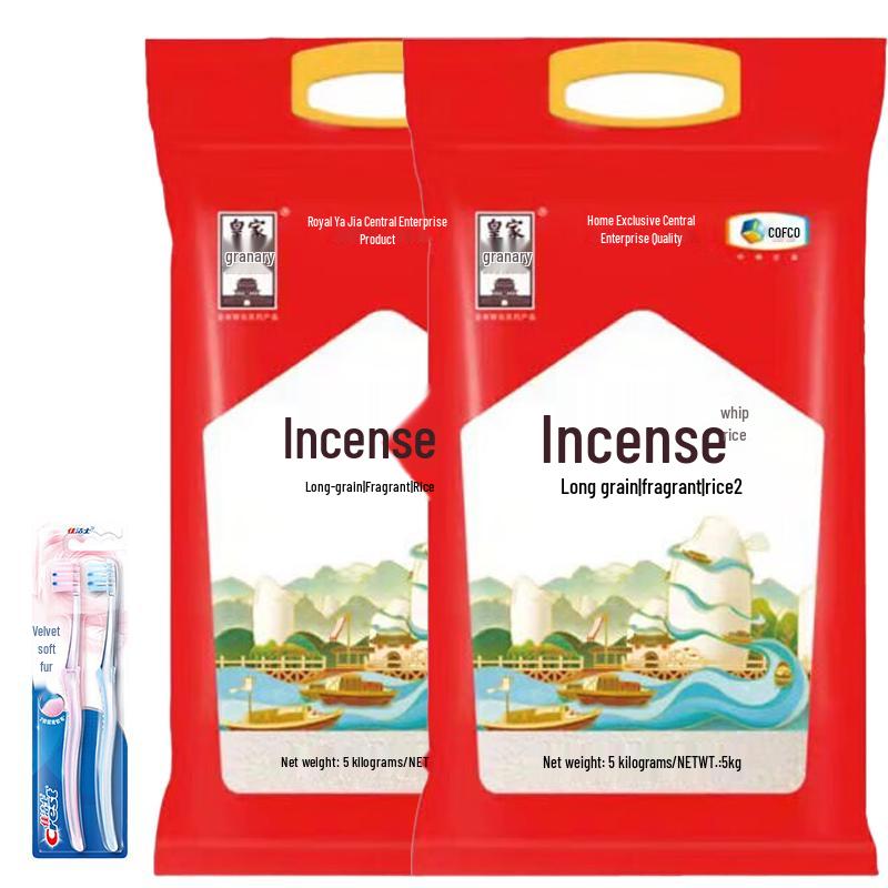 Зубная щетка Crest Gum Care, двойная упаковка и набор риса Long Grain от COFCO