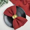 6Pcs 40x40cm Thick Gauze Cotton Napkins Reusable Tea Towel for Wedding Party Dinners Baby Shower Christmas Table Decoration